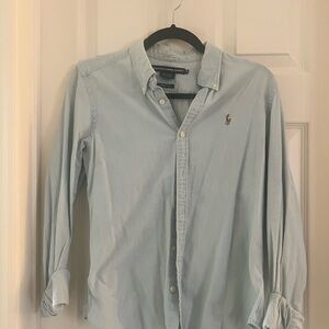 Polo by Ralph Lauren Light Blue Women’s Slim Fit Shirt